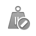 weight,pound,cancel icon