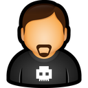 bad, bully, goatie, skull, user icon