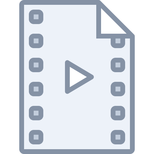 Movie svg vector icon