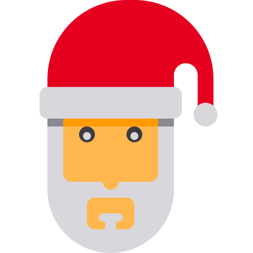 Santa Claus Santa svg vector icon