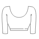 clothes, dress, fashion, shirt, woman svg vector icon
