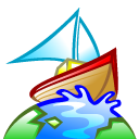 browser,boat,earth,world,globe,planet icon
