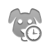 dog,clock icon