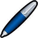 pen,blue,draw,write,pencil,edit,paint,writing icon
