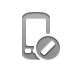 mobile,cancel icon