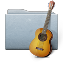 folder,graphite,music,alt icon
