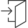in, log icon