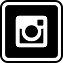 instagram, media, social svg vector icon