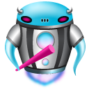 alien, beast, robot icon