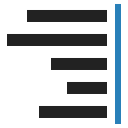 align, line, right, text, text align svg vector icon