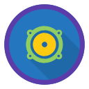 audio, microphone, music, player, sound, speaker svg vector icon