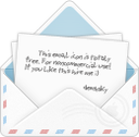 envelope, letter, open icon