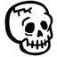 dead, death, halloween, scary, skull, spooky icon