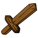 sword, wooden icon
