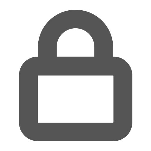 Lock svg vector icon