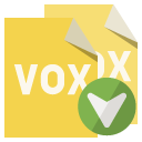 file,format,vox,down icon
