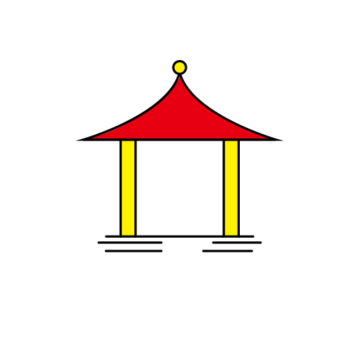 Pavilion svg vector icon