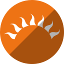 solaris svg vector icon