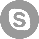 media, online, skype, social svg vector icon