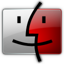 finder,red icon