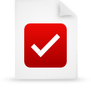 file,document,paper,red icon
