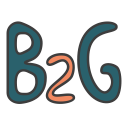 b2g, business 2 government, business model, business to government svg vector icon