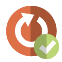 reload,checkmark icon