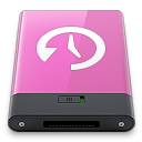 machine, pink, time, w icon
