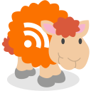 rss, sheep, social network svg vector icon
