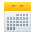 calendar, day, month, week icon