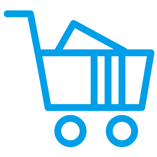 Supermarket svg vector icon