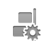 align,vertical,right,gear icon
