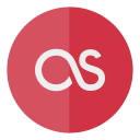 circle, fm, last, lastfm, media svg vector icon