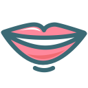 dental, dentist, dentistry, lip, mouth, smile, tooth svg vector icon
