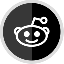 logo, media, online, reddit, social svg vector icon