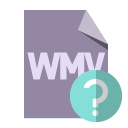 file,format,wmv,help icon