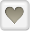 whitestyle,heart icon