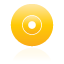 disc, yellow icon