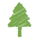 christmas, decoration, holiday, ornaments, scribble, tree, xmas svg vector icon