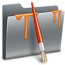 paint,folder,draw,painting icon