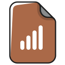 chart, diagram, documents, file, graph, report, statistics svg vector icon