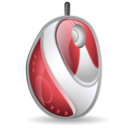 ergonomic, mouse icon