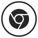browser, chrome, google, social svg vector icon