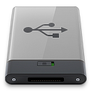 b, grey, usb icon