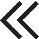arrow, double, left svg vector icon