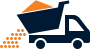 sand, truck icon