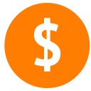 currency, dollar svg vector icon
