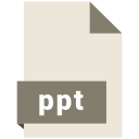 file, format, ppt svg vector icon