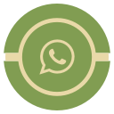 media, social, vintage, whatsapp svg vector icon