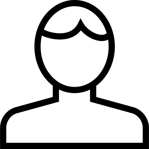 Man People Streamline User svg vector icon